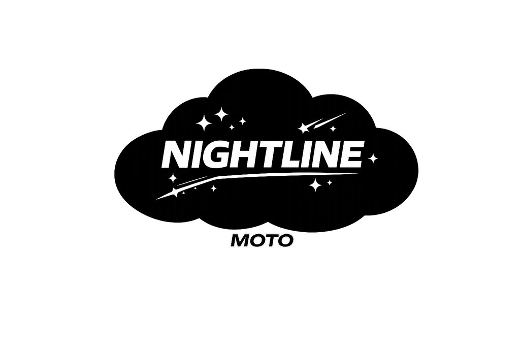 NightLine Stickers Black & Blue Sparkle (2 pack)